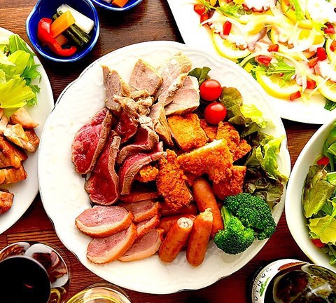 フリースタイルシュラスコの料理